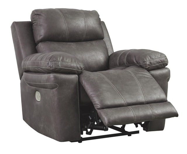 Ashley Erlangen PWR Recliner/ADJ Headrest - Midnight