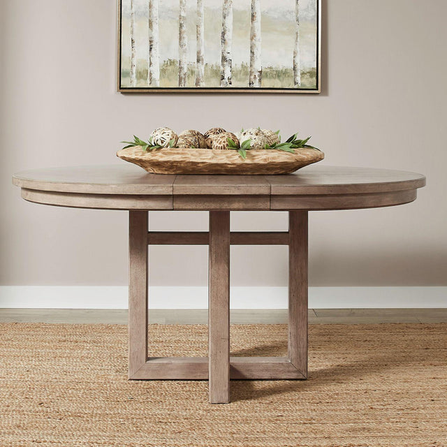 Liberty Furniture Proximity Place - Pedestal Table - Brown