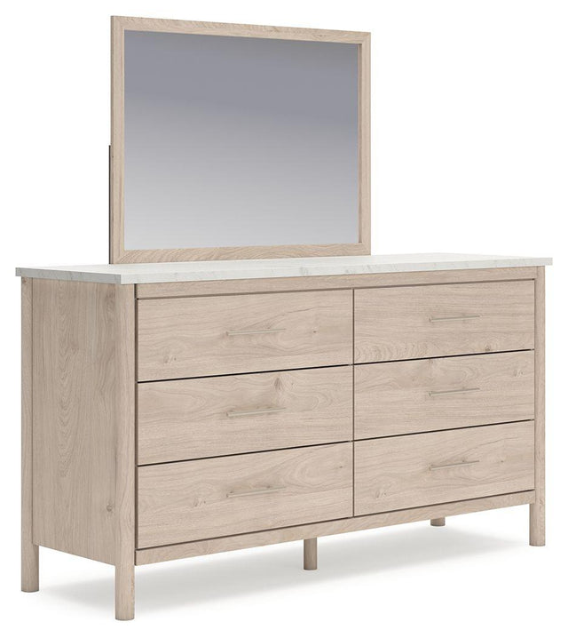 Ashley Cadmori - Two-tone - Dresser And Mirror