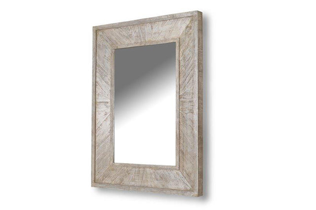 Parker House Crossings Monaco - Wall Mirror - Weathered Blanc