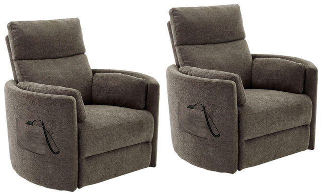 Parker House Radius Lift - Power Lift Recliner (Set of 2) - Krypton