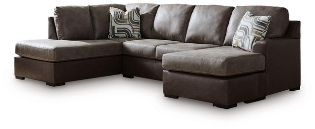 Ashley Castille Way - 2-Piece Sectional With LAF Corner Chaise - Fossil