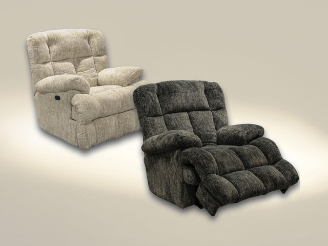 Catnapper Cirrus - Chaise Rocker Recliner - Charcoal