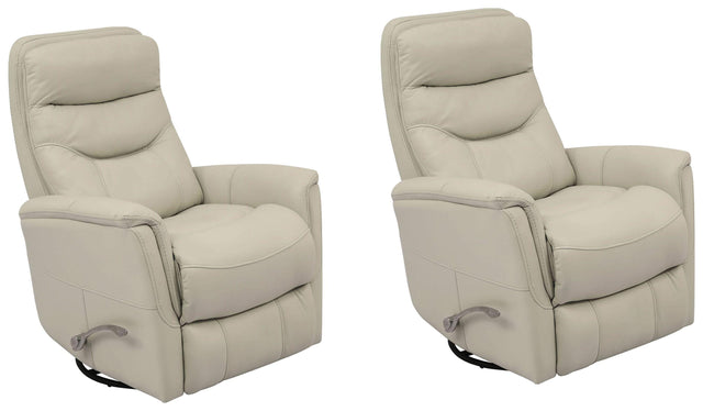 Parker House Gemini - Swivel Glider Recliner (Set of 2) - Ivory