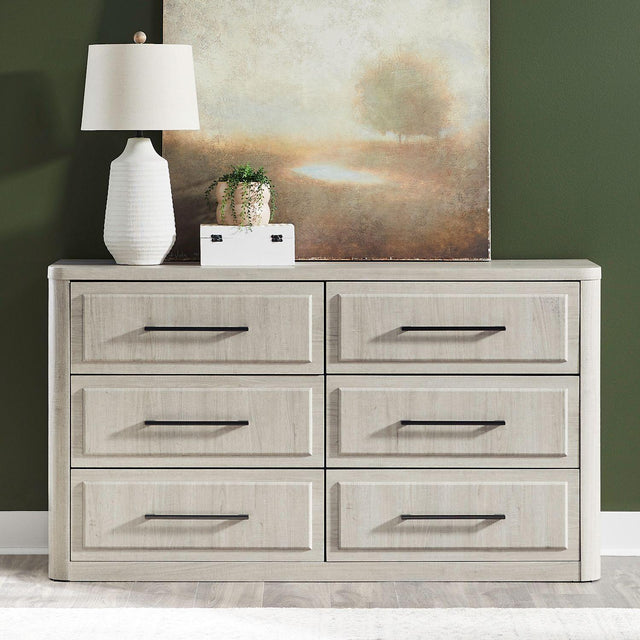 Liberty Furniture Modern Play - 6 Drawer Dresser - White