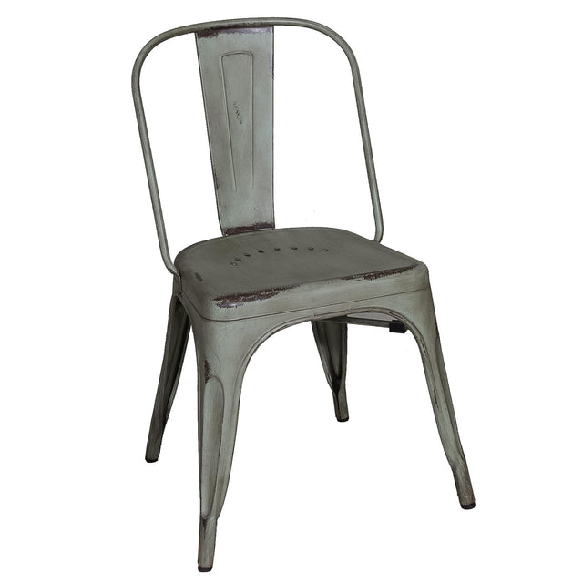 Liberty Furniture Vintage Series - Bow Back Side Chair - Green