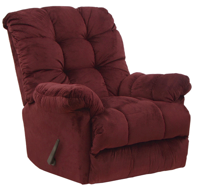 Catnapper Nettles - Chaise Rocker Reclining With Deluxe Heat/Massage - Merlot