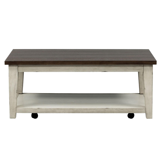 Liberty Furniture Arden Road - Rectangular Cocktail Table - Satin Cherry