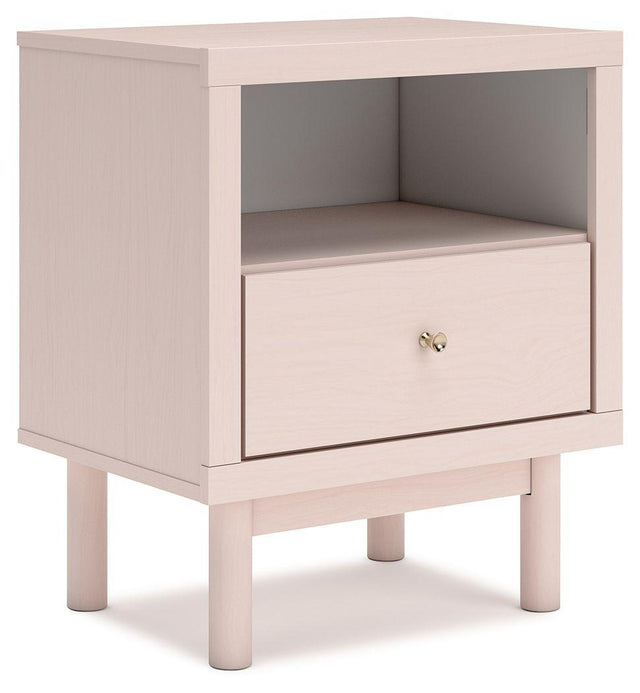 Ashley Wistenpine One Drawer Night Stand - Blush