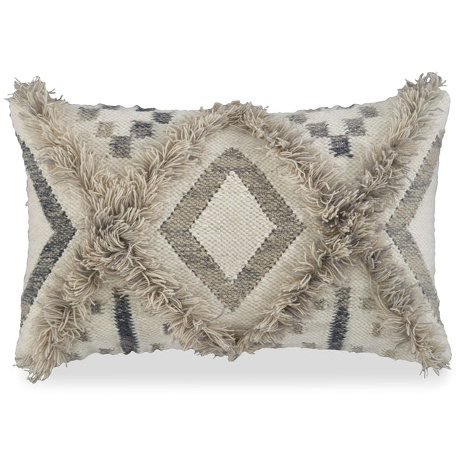 Ashley Liviah Pillow (4/CS) - Tan/Cream/Gray