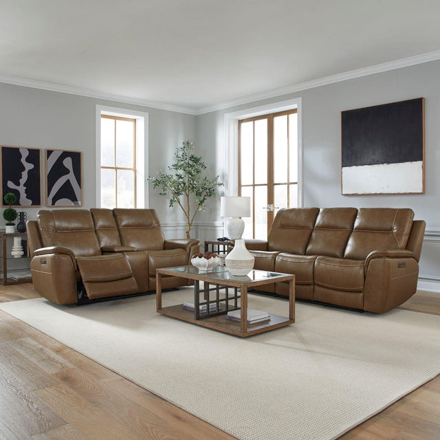 Liberty Furniture Collins - Sofa & Loveseat - Brown
