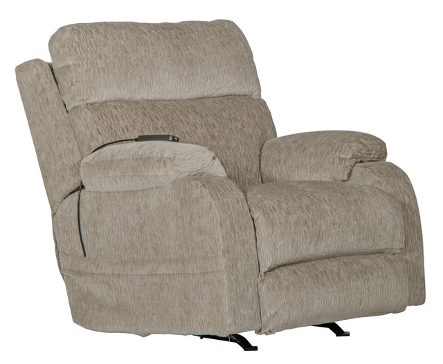 Catnapper Refresher - Power Headrest Power Rocker Recliner With CR3 Heat / Massage / Lumbar - Mink