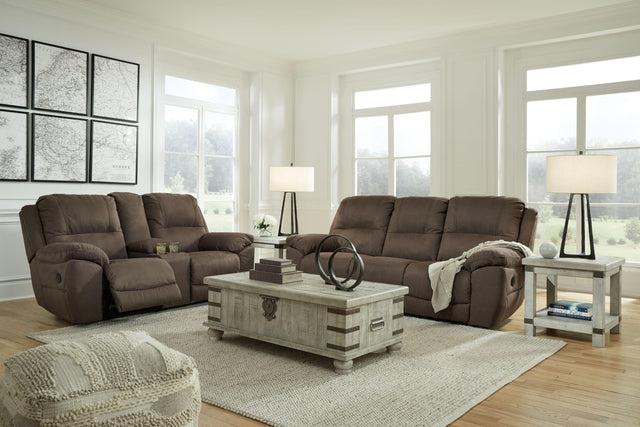 Ashley Next-gen Gaucho - Espresso - 2 Pc. - Reclining Sofa, Loveseat