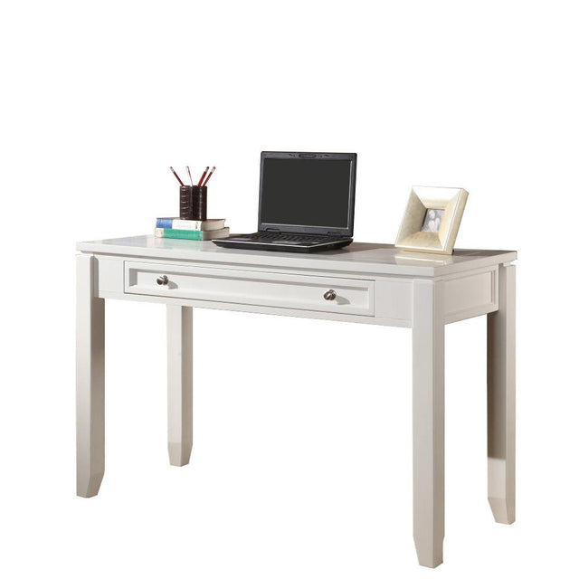 Parker House Boca - Desk With Hutch - Cottage White