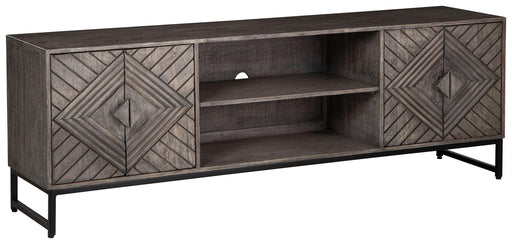 Ashley Treybrook Accent Cabinet - Distressed Gray