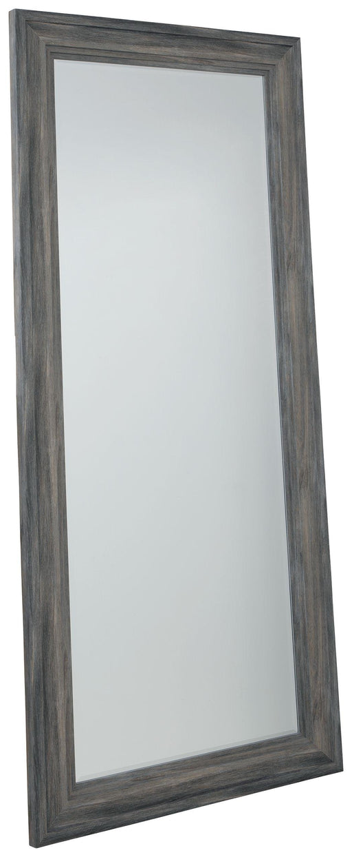 Ashley Jacee Floor Mirror - Antique Gray