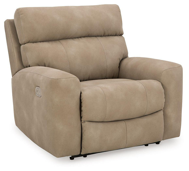 Ashley Next-Gen DuraPella PWR Recliner/ADJ Headrest - Sand