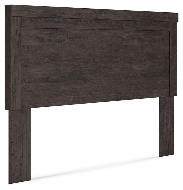 Ashley Brinxton King Panel Headboard - Charcoal