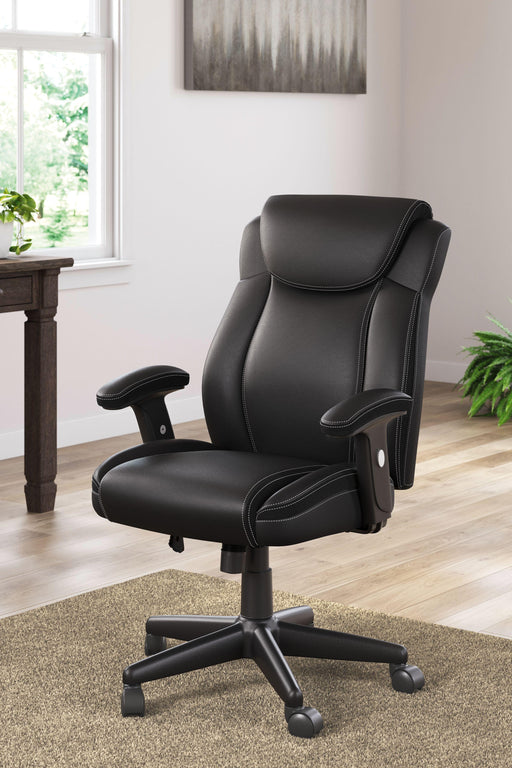 Ashley Corbindale Home Office Swivel Desk Chair - Black
