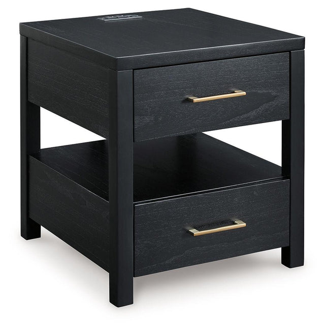 Ashley Winbardi Rectangular End Table - Black