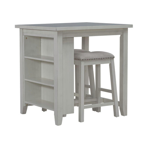 Liberty Furniture Brook Creek - 3 Piece Counter Set - White