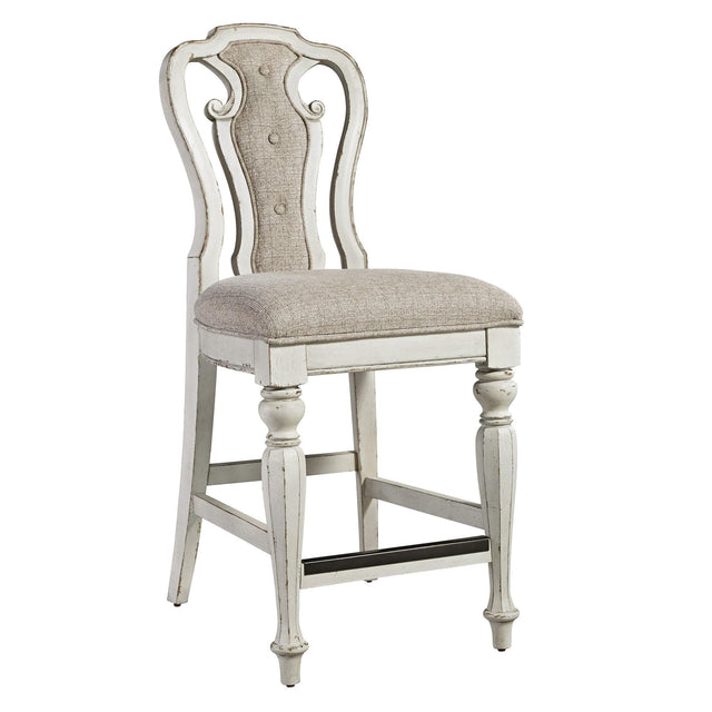 Liberty Furniture Magnolia Manor - Counter Height Chair - White