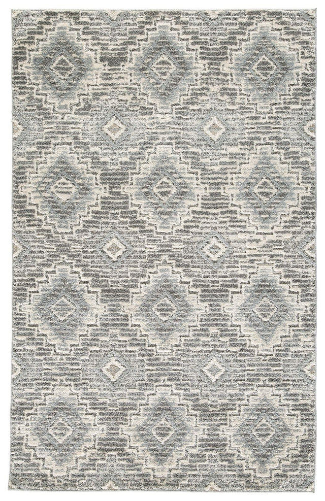 Ashley Monwick Large Rug - Cream/Gray