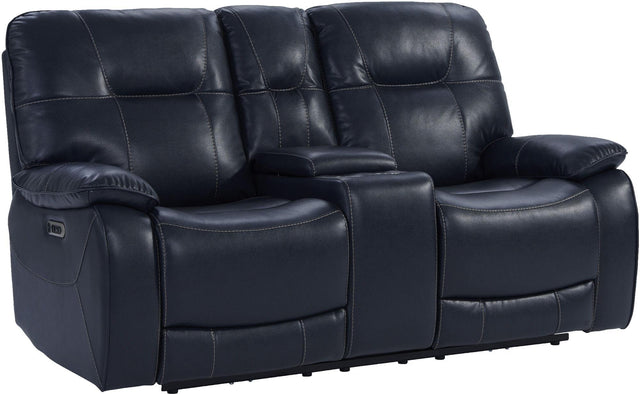 Parker House Axel - Power Console Loveseat - Admiral