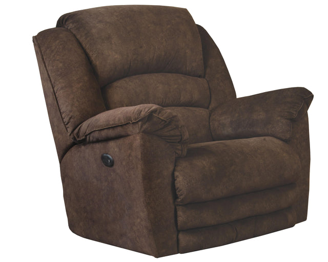 Catnapper Rialto - Power Lay Flat Recliner - Chocolate