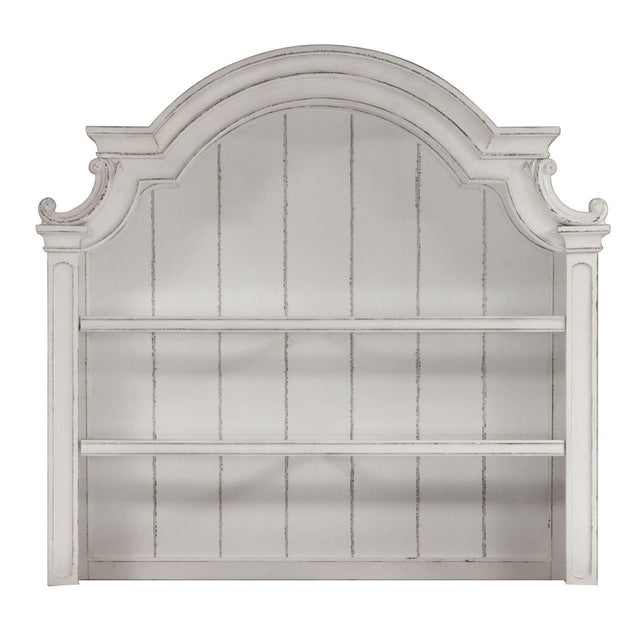 Liberty Furniture Magnolia Manor - Hutch - Aged White