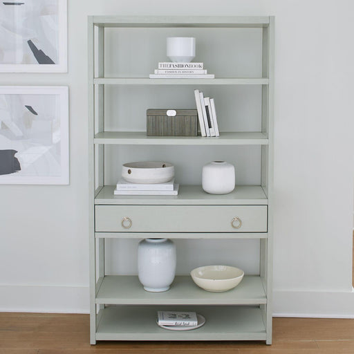 Liberty Furniture East End - Accent Bookcase - Green Mist
