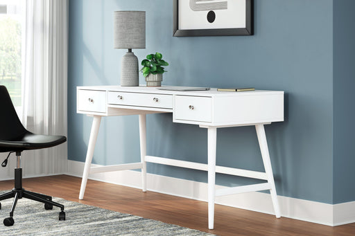 Ashley Thadamere Home Office Desk - White