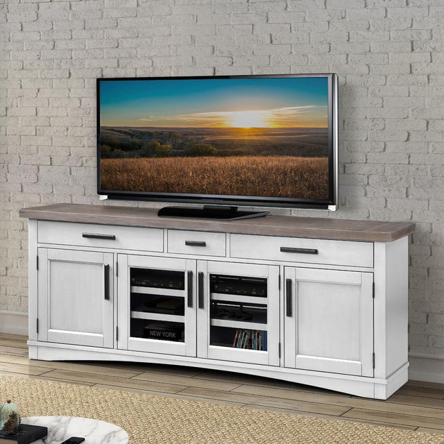 Parker House Americana Modern - TV Console (76") - Cotton