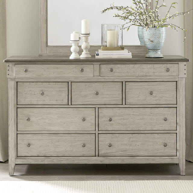 Liberty Furniture Ivy Hollow - 9 Drawer Dresser - White