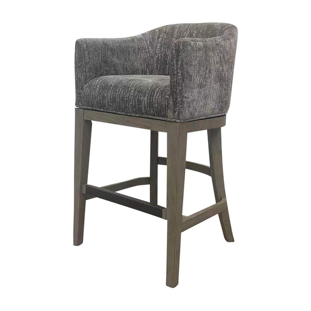 Parker House Pure Modern Dining - Upholstered Swivel Barstool - Moonstone