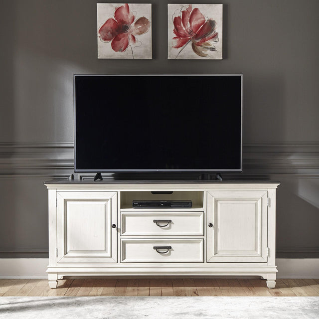 Liberty Furniture Allyson Park - 66" TV Console - White