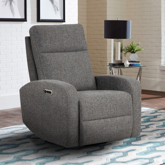 Parker House Thriller - Power Swivel Glider Recliner - Natural Beauty Grey