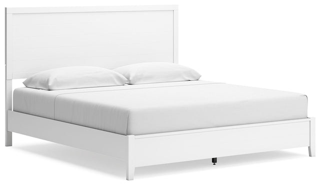 Ashley Binterglen - White - King Panel Bed