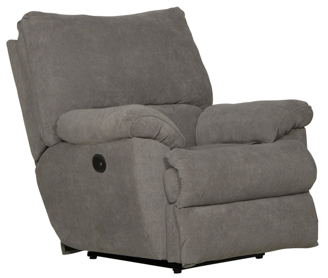 Catnapper Sadler - Power Lay Flat Recliner - Mica