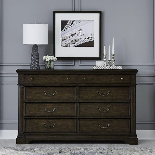 Liberty Furniture Arden Road - 8 Drawer Dresser - Satin Cherry