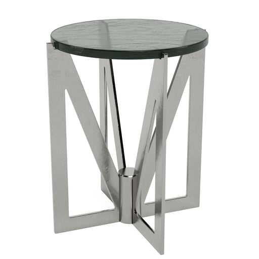 Riverside Furniture Jano - Round Side Table - Gray