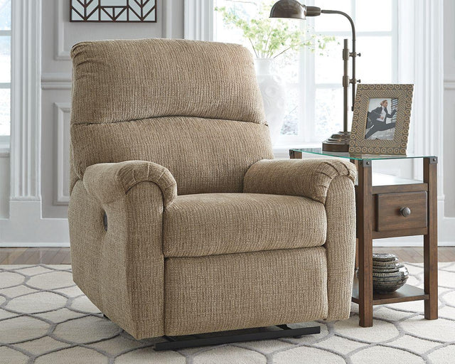 Ashley McTeer Power Recliner - Mocha