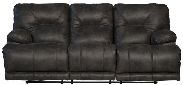 Catnapper Voyager - Lay Flat Reclining Sofa - Slate - Fabric