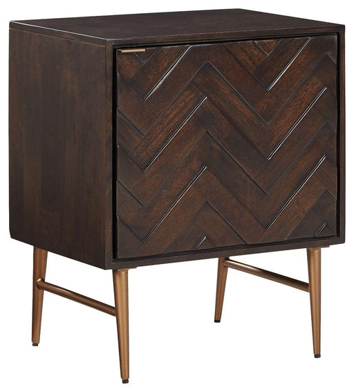 Ashley Dorvale Accent Cabinet - Brown