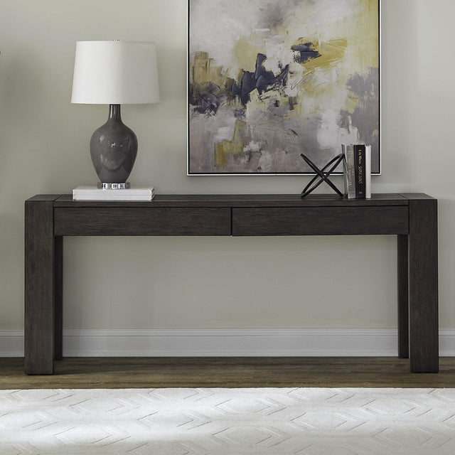 Liberty Furniture Cascade Falls - Accent Console Table - Satin Espresso