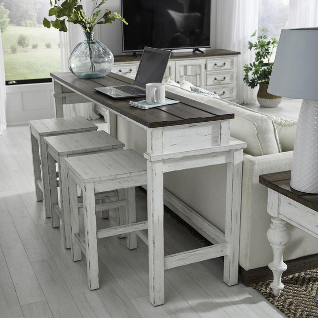 Liberty Furniture River Place - 4 Piece Living Room Set - White