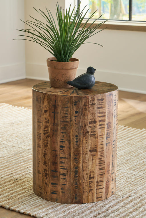 Ashley Reymore Accent Table - Brown