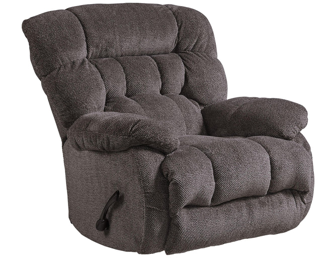 Catnapper Daly - Chaise Rocker Recliner - Cobblestone - 43"