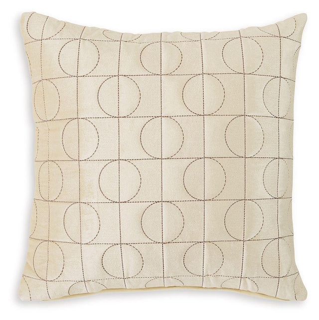 Ashley Kydner Pillow (4/CS) - Beige/Brown