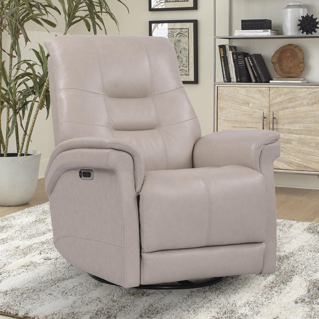 Parker House Carnegie - Powered by Freemotion Power Cordless Swivel Glider Recliner - Verona Linen